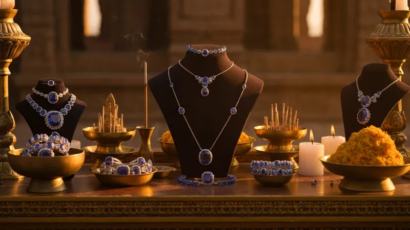 Bijoux saphir dans les rituels et traditions