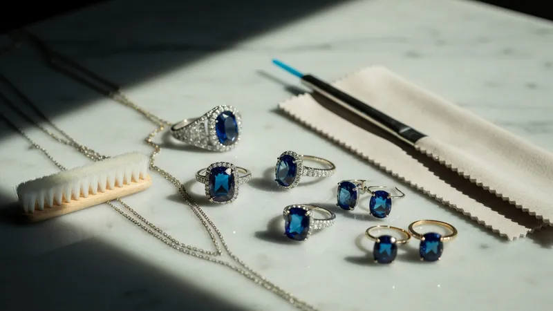 Choisir et entretenir ses bijoux saphir